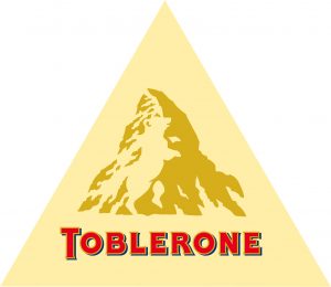 Logo toblerone con oso oculto