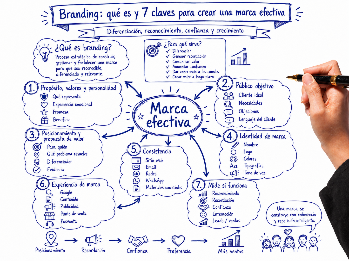 7 claves para generar un branding efectivo