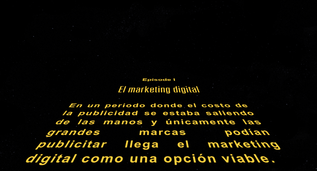 star wars, marketing digital en star wars, may the 4th, marketing digital, medios del marketing digital, beneficios del marketing